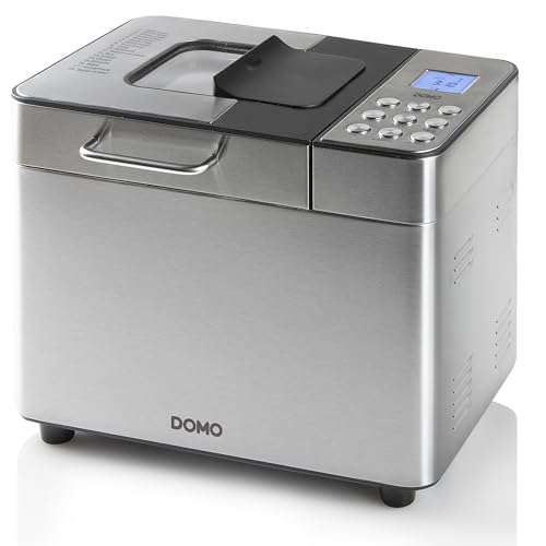 Imagen principal de DOMO Panificadora B3971, Negro, Plata (mate), Plástico