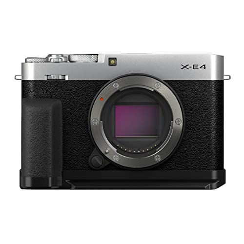 Imagen principal de Fujifilm X-E4 Cuerpo con Accesorios MHG-XE4 y TR-XE4, Color Plateado