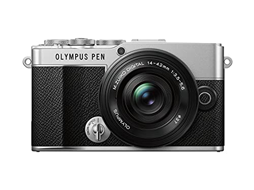 Imagen principal de Kit de cámara Olympus Pen E-P7 Plata, Sensor de 20 MP, LCD de Alta de