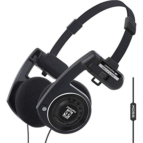 Imagen principal de KOSS PortaPro 3.0 Auriculares, Negro, Talla Única