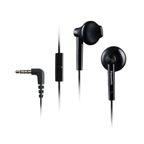 Imagen principal de Panasonic RP-TCM55E-K Auriculares Botón In Ear, con Cable y Micrófon