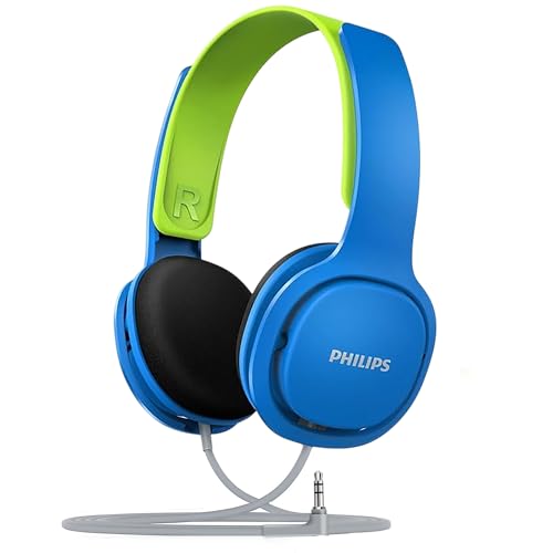 Imagen principal de PHILIPS SHK2000BL/00 Auriculares de Diadema para Niños, Límite de Vo