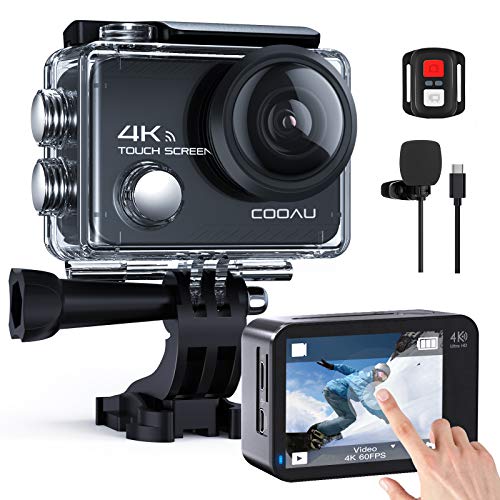 Imagen principal de COOAU Nativa 4K 60fps 20 MP Pantalla Táctil WiFi Cámara Deportiva Vi