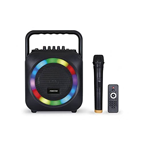 Imagen principal de FONESTAR BOX-35LED Altavoz Bluetooth con Karaoke 35W Negro