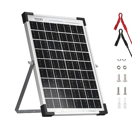 Imagen principal de Kit de mantenimiento de batería de cargador de panel solar de 10 W y 