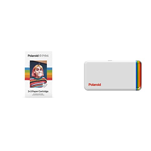 Imagen principal de Polaroid - 9046 Hi-Print 2x3 Pocket Photo Bluetooth Printer - Blanco +