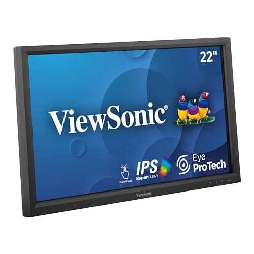 Imagen principal de WiewSonic TD2223 - Monitor táctil de 22 Full HD, HDMI, USB, 10 Puntos