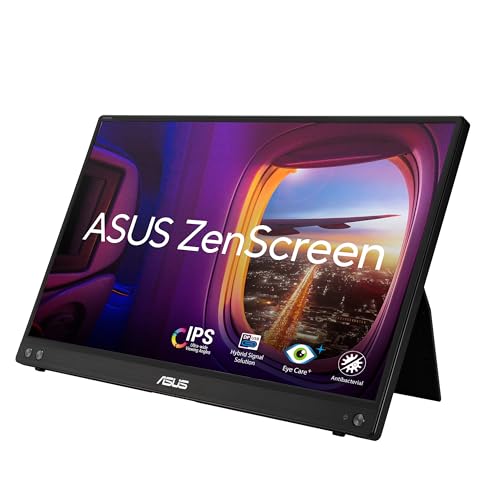 Imagen principal de ASUS ZenScreen MB16ACV - Monitor portátil USB, 15,6, Full HD (IPS, Co