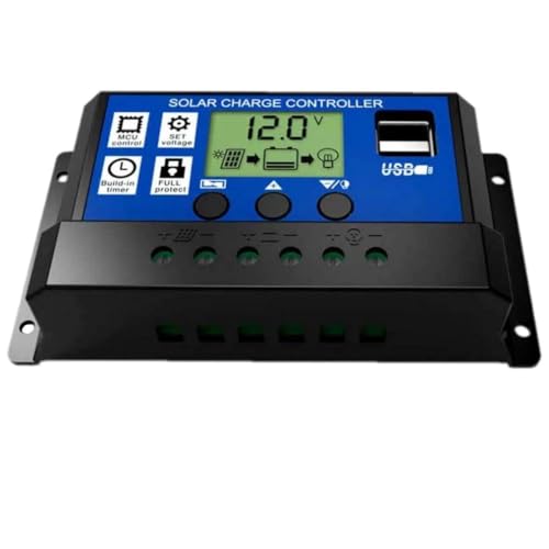 Imagen principal de JZK 20A 12V / 24V Panel Solar Inteligente Controlador de Carga con Pan
