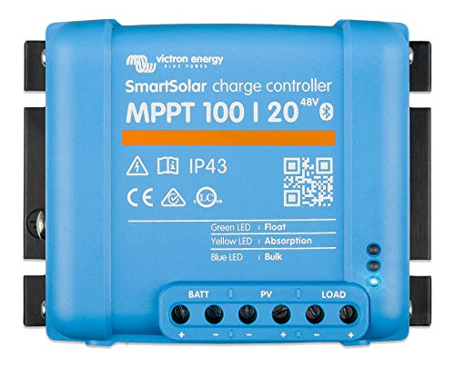Imagen principal de Victron Energy SmartSolar MPPT Charge Controller 100/20-48 12 V 24 V 4