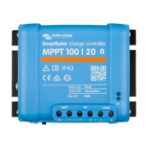 Imagen principal de Victron Energy SmartSolar MPPT 100V 20 amperios 12/24/48-Voltios Contr