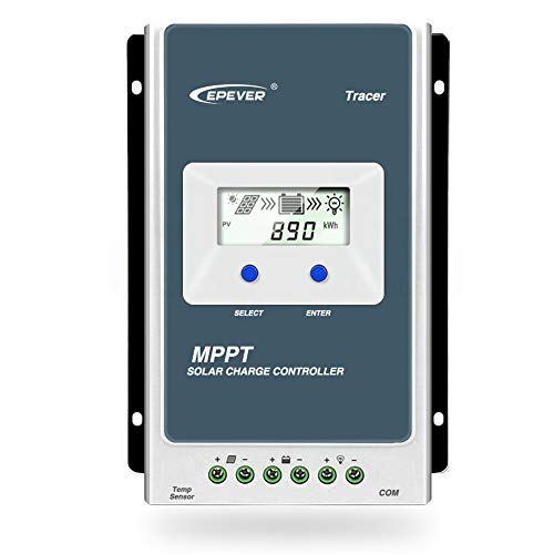 Imagen principal de EPEVER MPPT Controlador de Carga Solar Trazador AN Serie 10A/20A/30A /