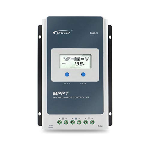 Imagen principal de EPEVER® 30A MPPT Controlador de Carga Solar Identificación Automáti