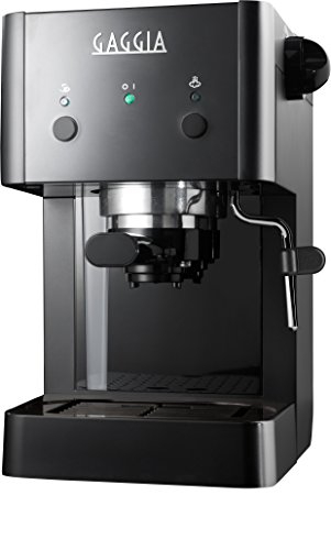 Imagen principal de Gaggia GG2016 Cafetera Espresso Manual, 1025 W, 1L, Negro