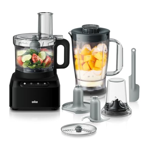 Imagen principal de Braun Robot de cocina PureEase FP 3132 con batidora de 1,2 L y cuenco 