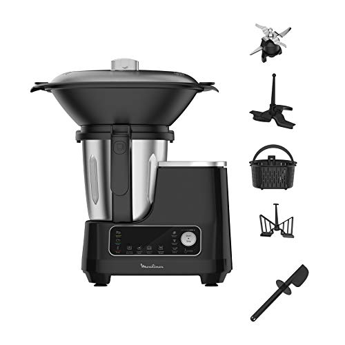 Imagen principal de Moulinex HF4568 Click Chef Robot de Cocina con función de cocción, M