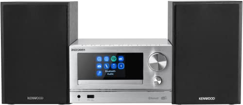 Imagen principal de Kenwood M-7000S-S - Microcadena Color Plata, con Bluetooth, USB, CD y 
