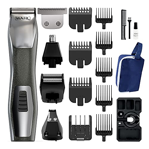 Imagen principal de Wahl Chromium Multigroomer 11 en 1, recortadora de barba para hombres,