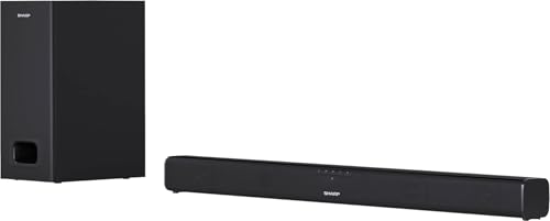 Imagen principal de Sharp HT-SBW110 2.1 Slim - Barra de Sonido Cine en casa (Bluetooth, HD