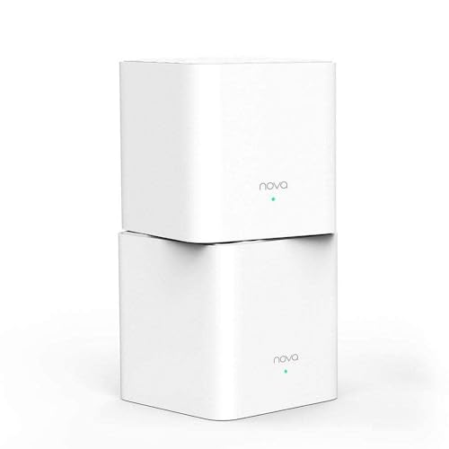 Imagen principal de Tenda Nova MW3 (2-Pack) - AC1200 Mesh WiFi, Doble Banda, Cobertura has