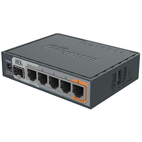 Imagen principal de MikroTik RB760iGS Hex S Router 5 Puertos Gigabit + 1 SFP