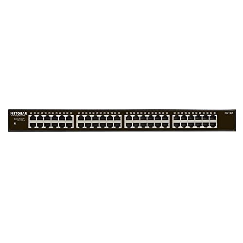 Imagen principal de NETGEAR Conmutador de red Gigabit de 48 puertos (GS348) Conmutador Eth