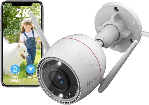 Imagen principal de EZVIZ Camara Vigilancia WiFi Exterior,2K, IP de Seguridad,Visión Noct