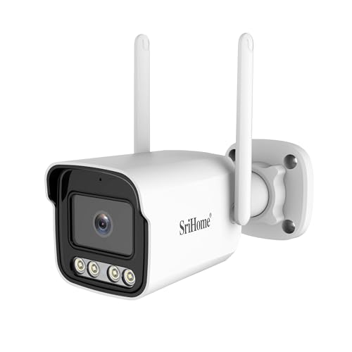 Imagen principal de Sricam IP Camera Esterno SP007 1080P Cámara de Vigilancia, 1 Unidad (