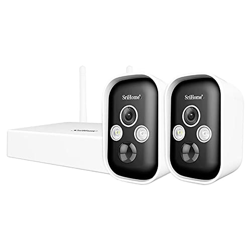 Imagen principal de Sricam Italia SH033 Kit WiFi inalámbrico Recargable 3 megapíxeles Se