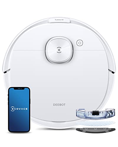 Imagen principal de ECOVACS DEEBOT N8 PRO Robot Aspirador con Función Mopa, 2600 Pa, Dete