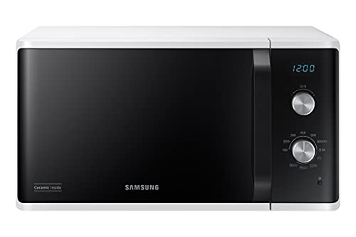 Imagen principal de Samsung - Horno microondas MG23K3614AW, 23 litros, 800 W, grill 1100 W