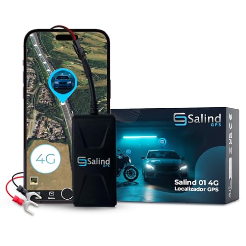 Imagen principal de Salind 01 4G - Localizador GPS para Coche, Moto y Otros Vehículos - C