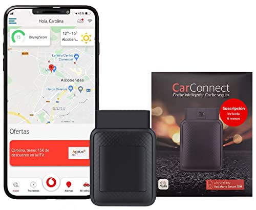Imagen principal de vodafone CarConnect, Localizador GPS y Wi-Fi para el Coche, Navegació