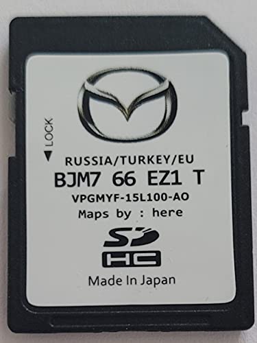 Imagen principal de Tarjeta SD GPS Mazda Connect Europa-Turquía-Rusia 2021 (BJM766EZ1T) -