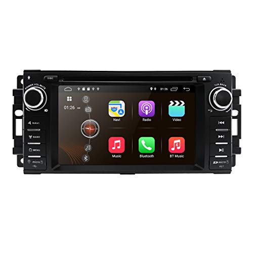 Imagen principal de hizpo Android 10 OS 6.2 Pulgadas 1 DIN Car Navigation Reproductor de D