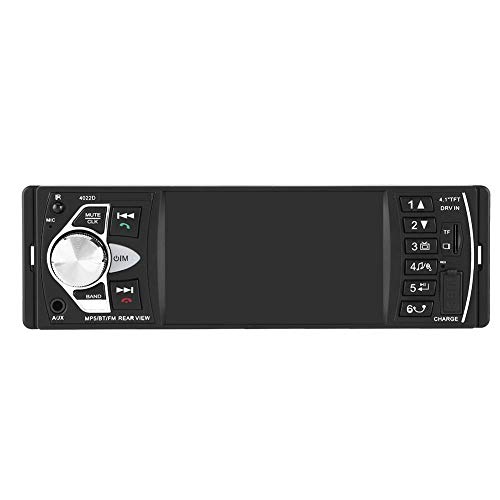 Imagen principal de Qiilu Radio coche 4.1 pulgadas Reproductor MP5 Pantalla HD Bluetooth M
