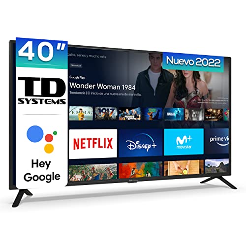 Imagen principal de TD Systems - Smart TV Hey Google Official Assistant - Televisores 40 P