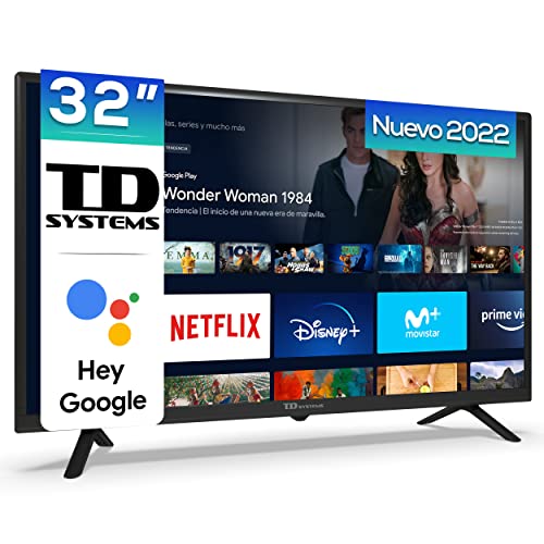 Imagen principal de TD Systems - Smart TV Hey Google Official Assistant - Televisores 32 P