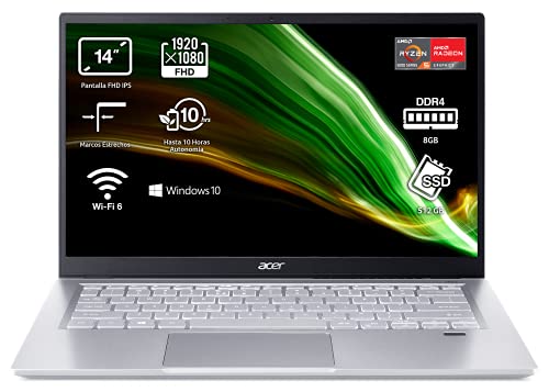 Imagen principal de Acer Swift 3 SF314-43-R1PS - Ordenador Portátil Ultrafino 14 FullHD (