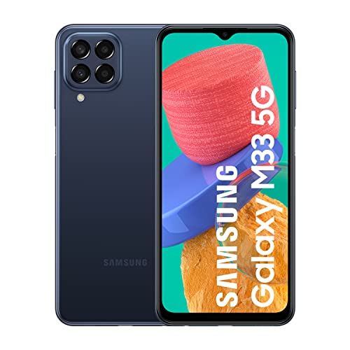 Imagen principal de Samsung Galaxy M33 5G (128 GB) Azul - Teléfono Móvil Libre, Smartpho