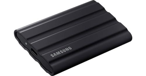 Imagen principal de SAMSUNG T7 Shield SSD portátil 1TB, USB 3.2 Gen.2 SSD Externo Negro (
