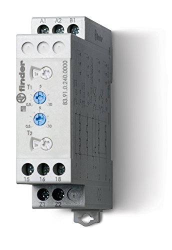 Imagen principal de Finder serie 83 - Rele temporizador modular asimetrico 240vac/dc