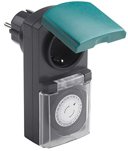 Imagen principal de Meister 7474030 Temporizador Diario mecánico, 3680 W, IP44, Gris, Ver