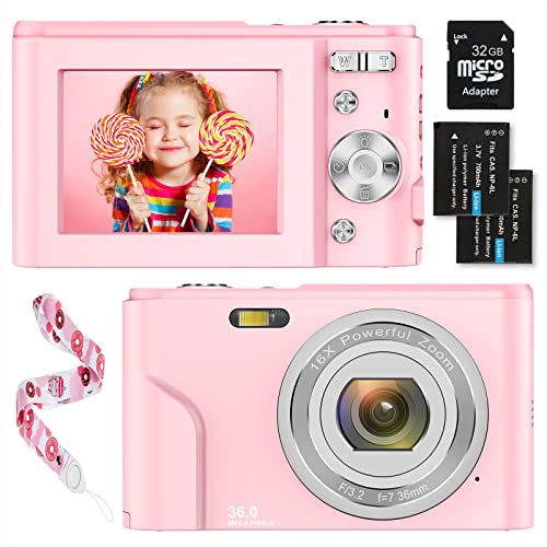 Imagen principal de Compactas Cámaras Digitales 2,4?? 1080P 36 MP HD Camara Fotos Recarga