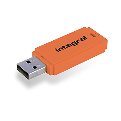 Imagen principal de Integral 64GB Neon Naranja USB 2.0 Flash Drive