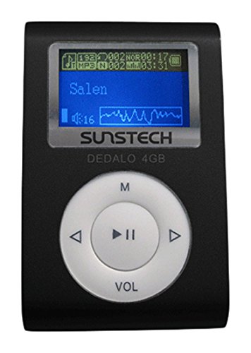 Imagen principal de Sunstech Dedalo - Reproductor de MP3 (4 GB, pantalla de 1,1, Radio) ne