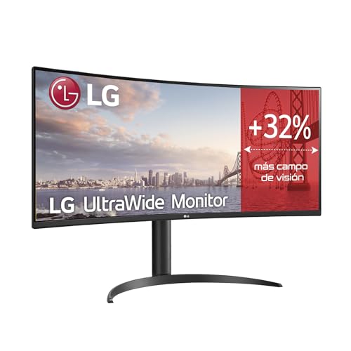 Imagen principal de LG 34WP75C-B - Monitor UltraWide Ultrapanorámico Curvo 34 pulgadas, 2