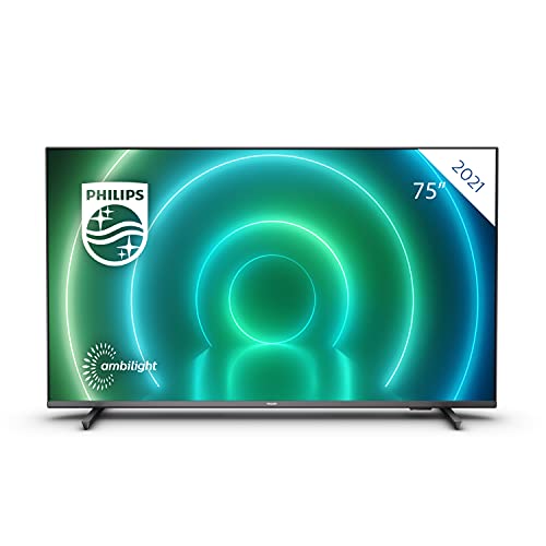 Imagen principal de Philips 75PUS7906/12 Android TV LED 75 4K, Smart TV con Ambilight de 3