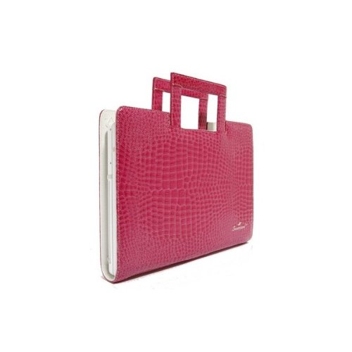 Imagen principal de Sweetcover Crocorose - Funda con Asas para portátil de 14/14,1, Color