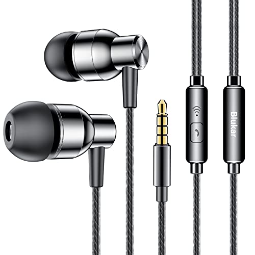 Imagen principal de Blukar - Auriculares con Cable, Auriculares intraurales con micrófono